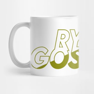 Ryan Gosling vector art fan works graphic design by ironpalette Mug